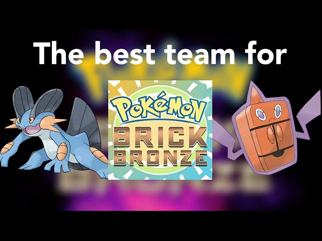 My Pokemon Brick Bronze team