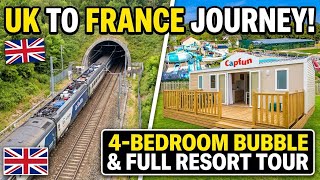 Capfun Parc de Paris: 4-Bedroom Bubble & Full Resort Tour (UK to France Journey)