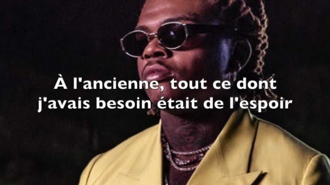 Traduction fr Gunna DO BETTER YouTube