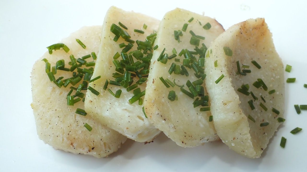 AIR FRYER KOHLRABI 😋 Salt Free Vegan Side Dish 💚 Easy Healthy Recipe 