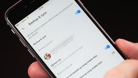 CNET How To - Save data when backing up to Google Photos