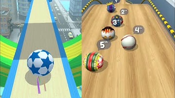 Ring Portal Race Action Ball VS Going Balls Gameplay Walkthroungh Android IOS