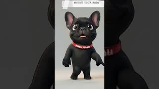 Pibble Can't Stop Dancing! 🐾💃 Cow Song for Kids  #funnydogs #animaldance #cowsong #dogsoftiktok