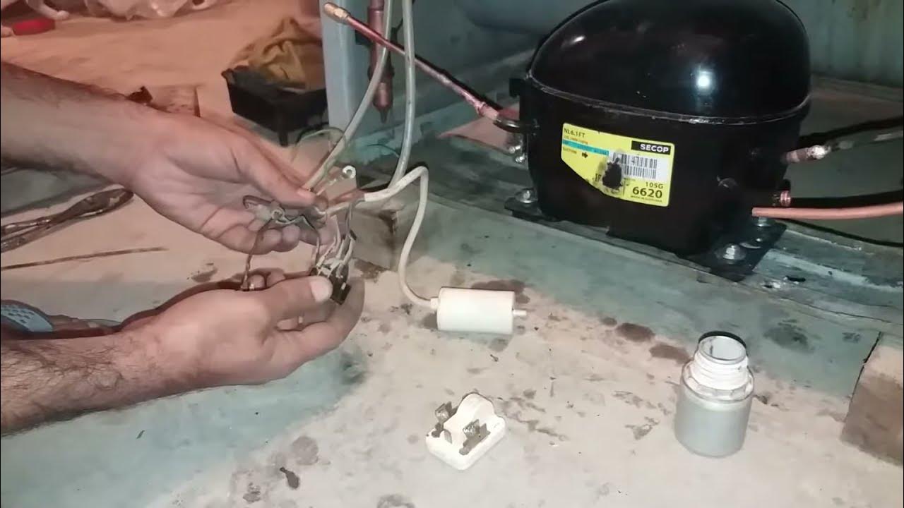How To Replace Fridge New Compressor YouTube