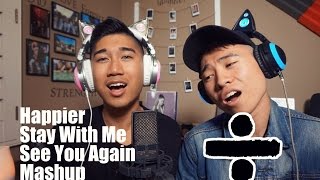 Miniatura de vídeo de "DNJA sings "Happier, Stay With Me, See You Again" Mashup | Ed Sheeran & Sam Smith & Charlie Puth"