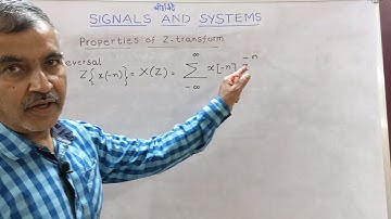 Class-105: Z-Transform Properties: Time Reversal