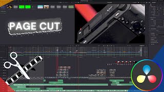 Davinci resolve 18: La page cut de A à Z