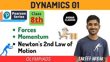 Class 8 | Dynamics 01 | Forces | Newton