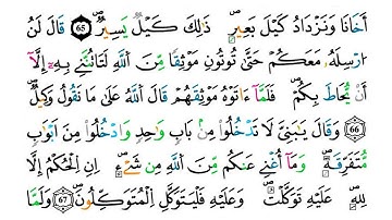 (مكررة) حفظ سوره يوسف(22) للقارئ الشيخ محمد سايد