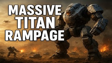 MASSIVE TITAN RAMPAGE – How I Crushed an 8v8 War | Beyond All Reason Gameplay
