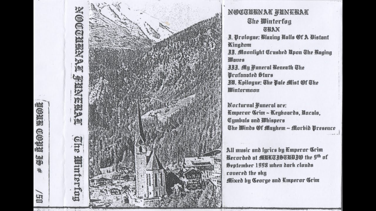 Nocturnal Funeral (Grc) The Winterfog (Demo, 1998) DARK AMBIENT DUNGEON SYNTH GREECE