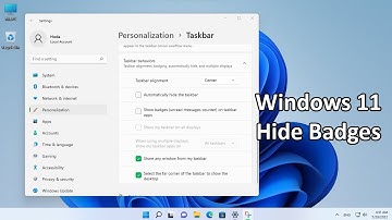 How to Hide Badges on Taskbar Icons in Windows 11 [Tutorial]