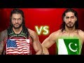 Roman reigns vs mustafa ali         who wll  win  america vs pakistan 