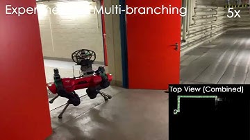 Marsupial Walking-and-Flying Robotic Deployment for Collaborative Exploration