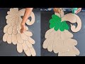 Beautiful peacock style wall hanging making  sand using for home decoration  diy room decor