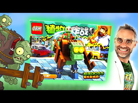 НОВЫЙ ЗОМБОСС LEGO PLANTS VS ZOMBIES! ДОКТОР ЗЛЮ И ЛЕГО ЗОМБИ ПРОТИВ РАСТЕНИЙ - НОВАЯ БИТВА!