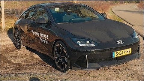 Hyundai IONIQ 6 in Nederland! Door Autogroep Twente getest