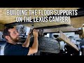 Figuring out how mount the camper to the lexus frame  build pt 7