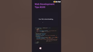 How to create download file effect using html css & JavaScript