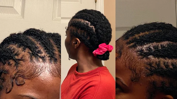 loc braid out tutorial | how to curl locs | braid out on microlocs