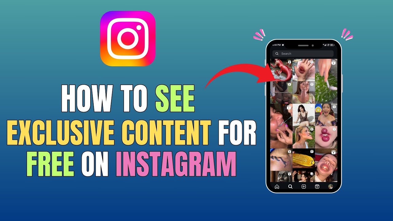 HOW TO SEE EXCLUSIVE CONTENT FOR FREE ON INSTAGRAM (NEW