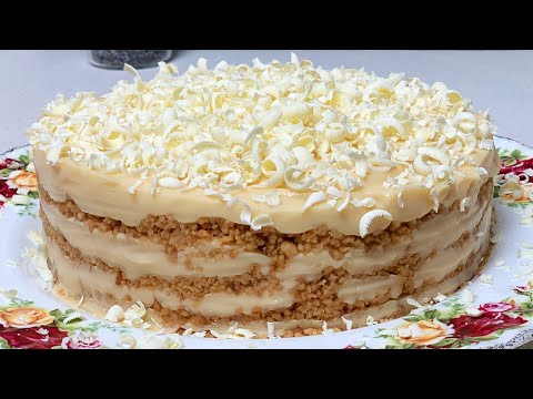 No-Bake Kuchen Rezept! Wie man Joghurtkuchen ohne Ofen mit dem Geschmack von Eis macht!