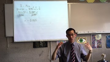 Simple Interest (2 of 4: Extrapolating Familiar Mathematical Notation from a question)