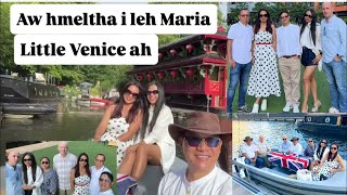 Maria fanai leh Aw Hmeltha i Mahriatpuii te nen LITTLE VENICE țip kan nei.Min ralna hun kan nei zui
