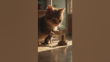 The Tabby Cat touch Trap: 💀 Will the Clever Mouse Outsmart the Hunter? 🐱🐹 #cat #mouse #trap