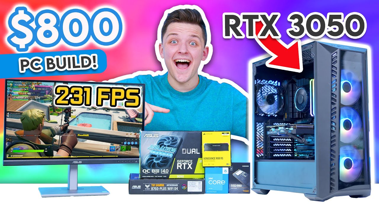 indeks voks paperback Budget $800 Gaming PC Build 2023! 💰 [The Perfect 1080p Gaming PC?] -  YouTube