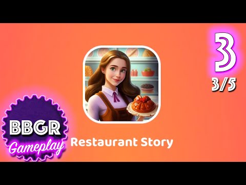 Restaurant Story: Decor & Cook - Review 3/5, Game Play Walkthrough No Commentary 3