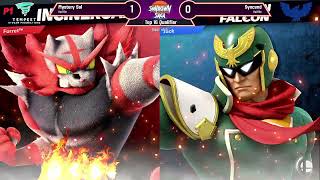 Mystery Sol (Incineroar) vs Syncend (Captain Falcon) - Losers Top 16 Qualifier - Sundown Saga