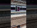 Argo Parahyangan, masuk jalur 3 Stasiun Jatinegara #keretaapi #lokomotif