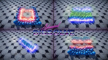 Advanced Dissolve shader for Unity (available on the Asset Store)