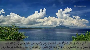 الجزء الرابع سورة ال عمران ( 138 - 148) مشاري العفاسي