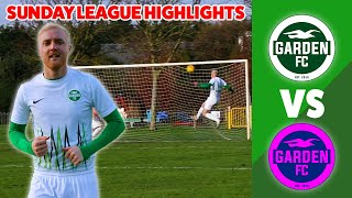 8 GOAL THRILLER & THEO RETURNS TO GARDEN FC!! (Sunday League Highlights)