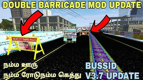 barricade mod update bussid v3.6.1 # berigate mod bussid # bussid v3.7 map update # bussid v3.7 mod