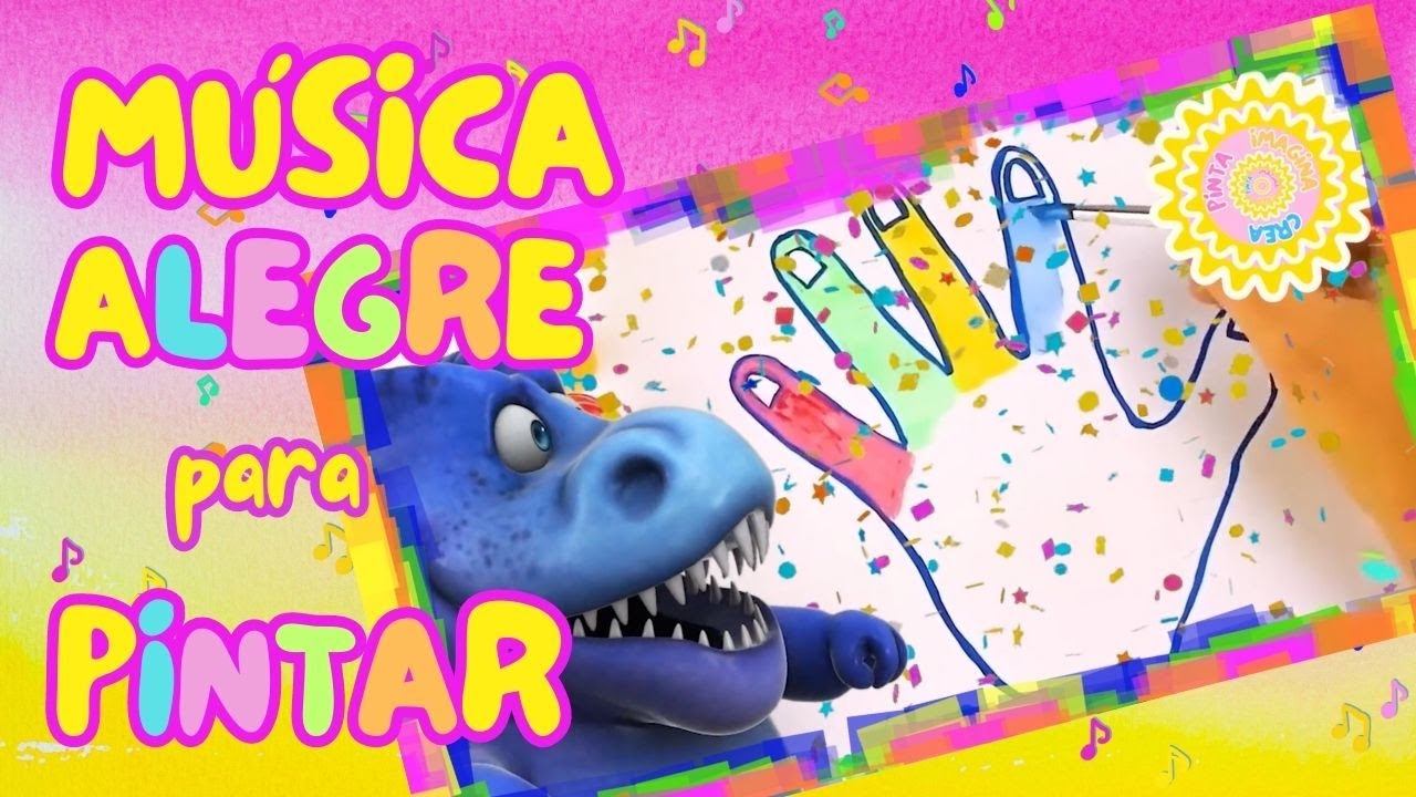 MÚSICA PARA PINTAR 🖍Música Instrumental Alegre para Niños con Divertidas Animaciones🐱MARY MIU