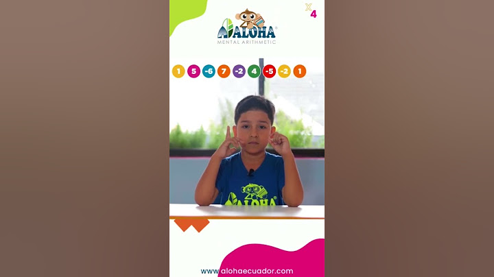 #Short Niño ALOHA realiza cálculos mentales en pocos segundos 🤯