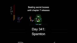 Beating deltarune secret bosses until ch7 #deltarunechapter2   #deltarune #spamton   #undertale