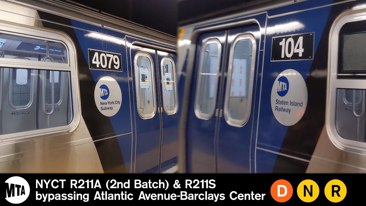 NYC Subway: R211A #4070-4079 Training + New Staten Island R211S #100 ...