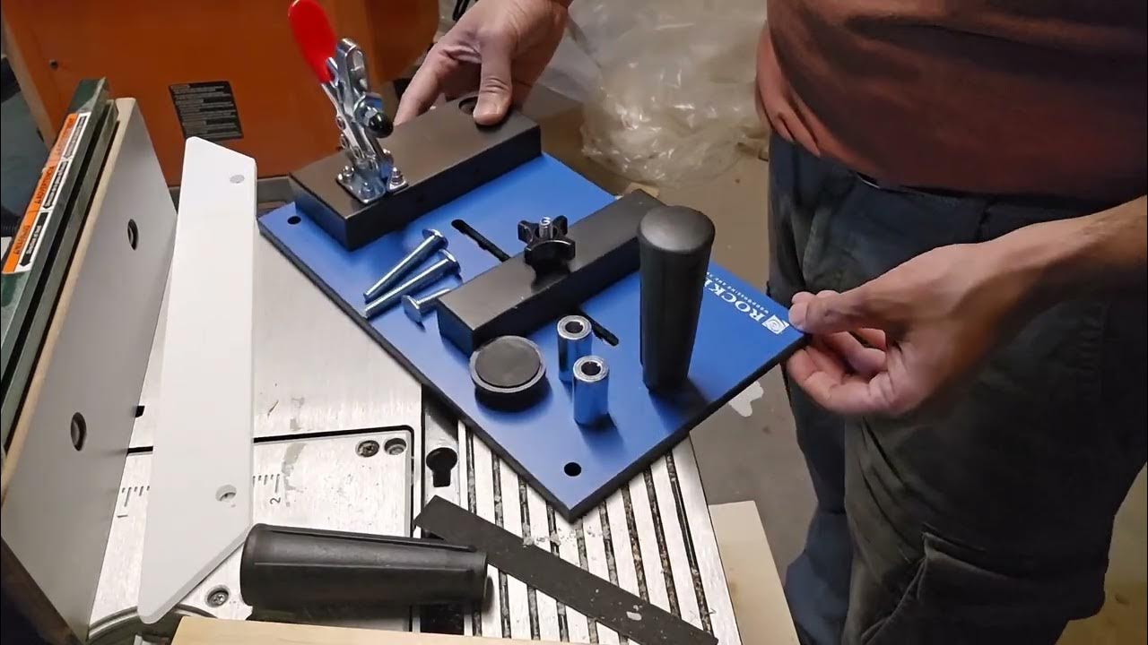 Rockler Router Rail Coping Sled YouTube