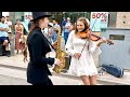 Bésame Mucho - Karolina Protsenko (feat. Ani Leva) | Violin and Sax Street Performance