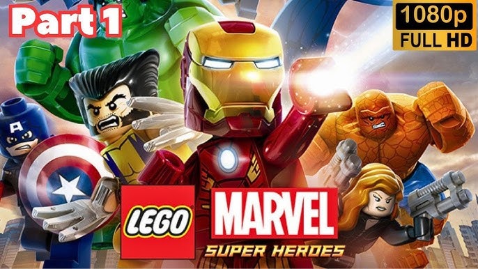 Lego Marvel Super Heroes Ps3 #3 (Sem Manual) (Com Detalhe) (Jogo