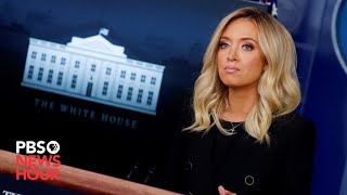 WATCH: White House press secretary Kayleigh McEnany holds briefing on coronavirus