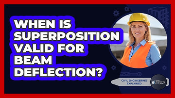 When Is Superposition Valid For Beam Deflection?
