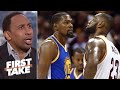 FIRST TAKE | Stephen A. "heated" Los Angeles Lakers fall to Los Angeles Clippers: KD are a serious