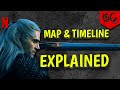 The Witcher S1 Timeline and Map Explained - Netflix Show