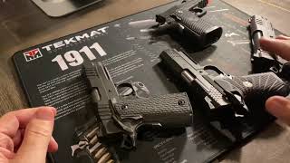 Wilson Combat EDC x9 vs Staccato C & C2 (plus Bul Armory SAS ll Tac Commander)