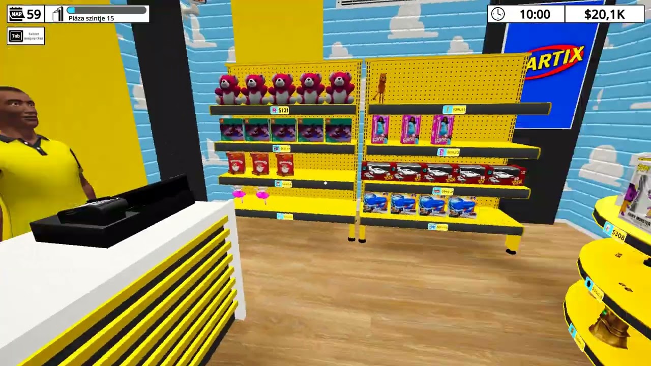 Mall Simulator Part 15 (PC)  - Full Game Walkthrough - No Commentary! HUN/MAGYAR